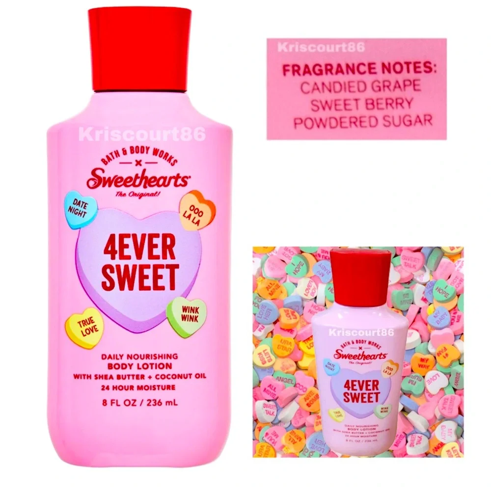 BBW Sweethearts 4EVER SWEET Body Lotion NEW FULL-SIZE